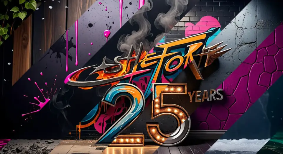 Castleforte 25 Years anniversary artwork